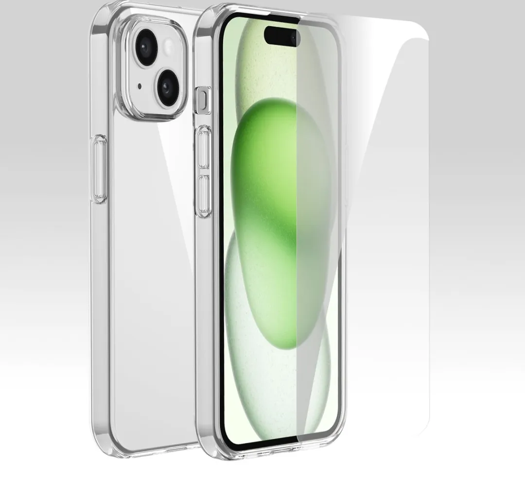 NUVEX iPhone 15 Plus Telefoonhoesje - Transparant - MPN 8721082712798