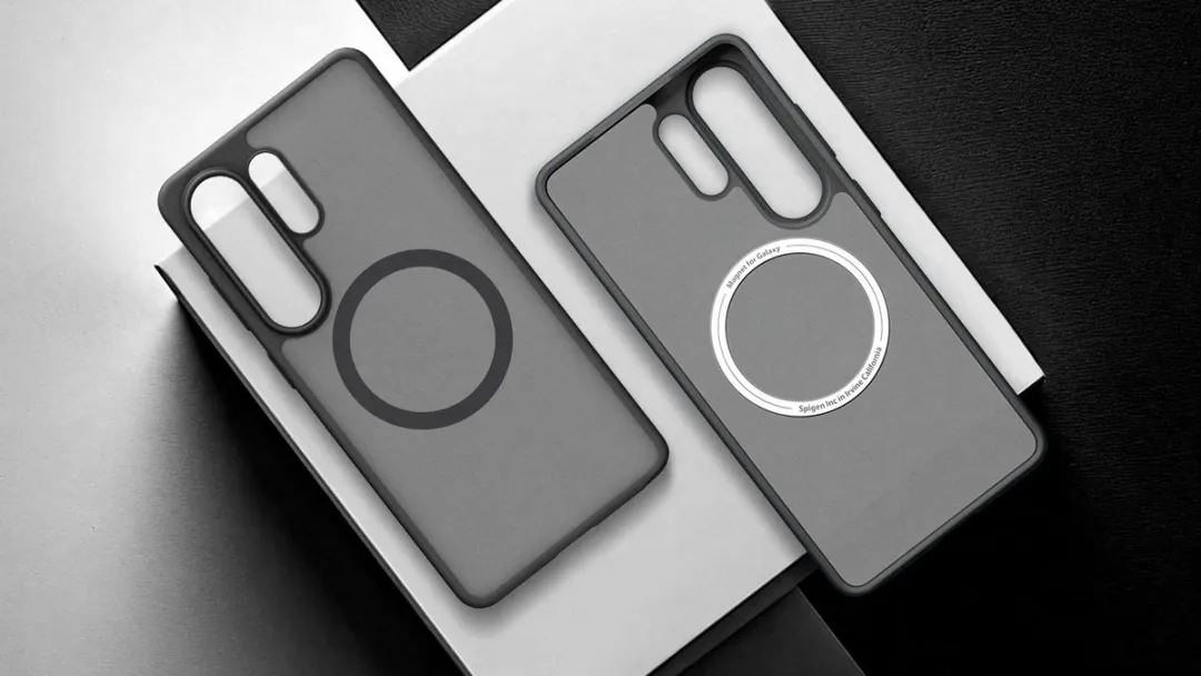 Spigen Capella GP-FPS948PGAJW Hoesje - Samsung Galaxy S26 Ultra - Zwart