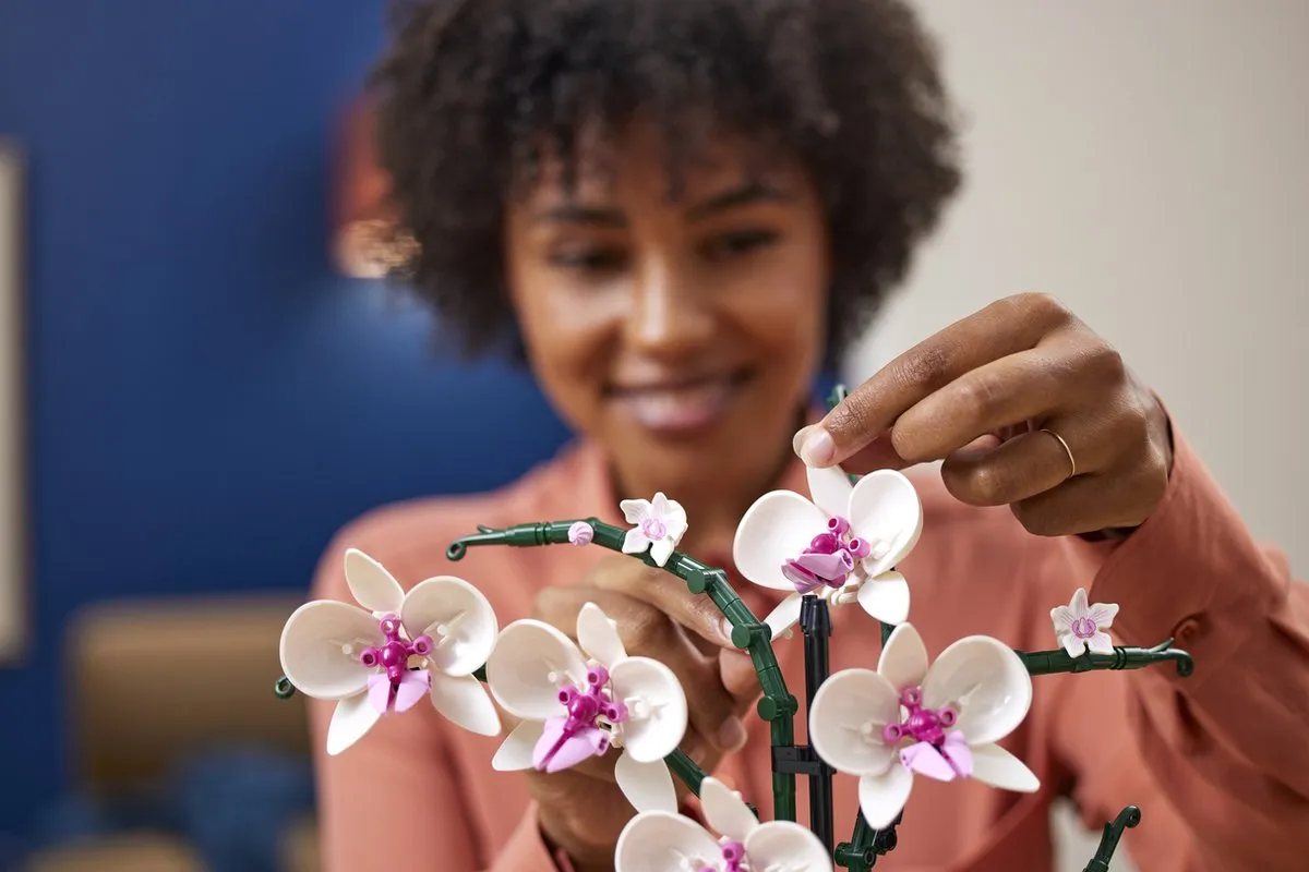 LEGO Icons Orchidee 10311 - Botanical Collection - 608 Stukken