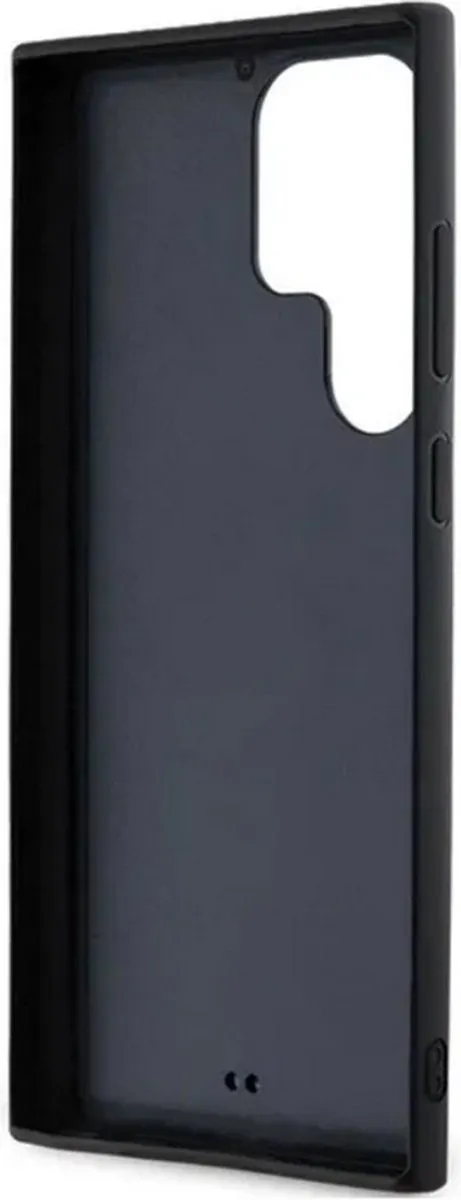 Karl Lagerfeld 3D Glitter Back Case S918 - Zwart