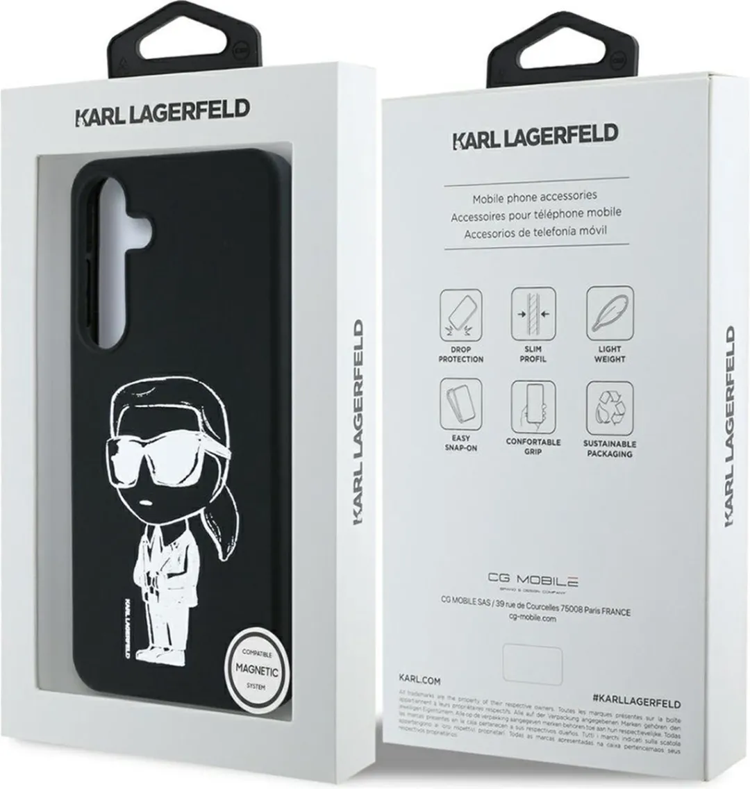 Karl Lagerfeld Backcase Hoesje Samsung Galaxy S25