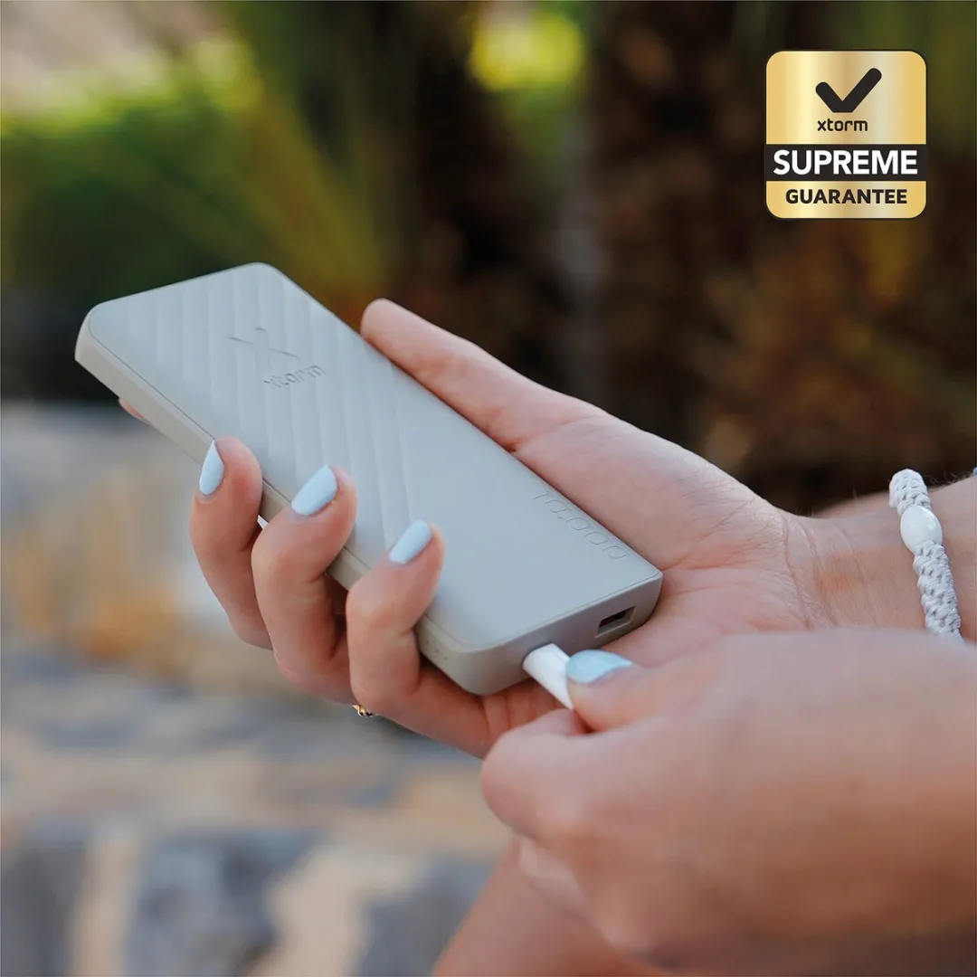 Xtorm Go2 Powerbank XG2102 10.000mAh - 2x USB - Wit - afbeelding 6 van 6