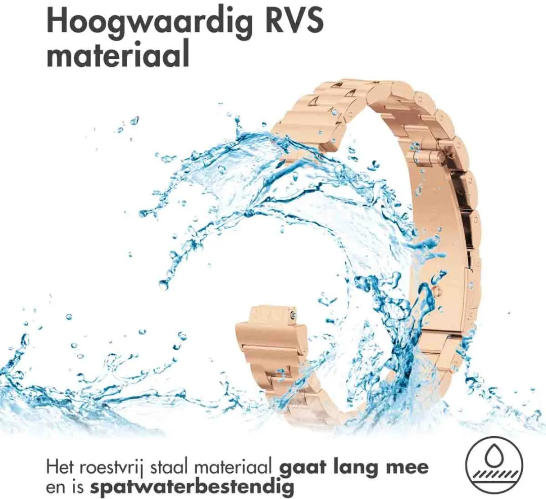 Imoshion Stalen Bandje Fitbit Inspire/Ace - Roségoud
