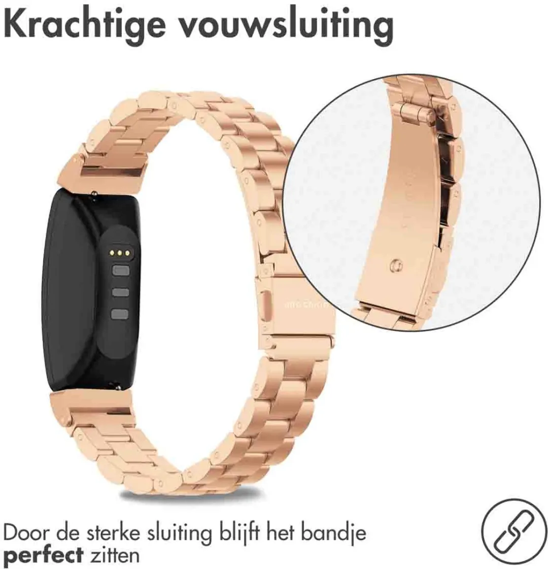 Imoshion Stalen Bandje Fitbit Inspire/Ace - Roségoud