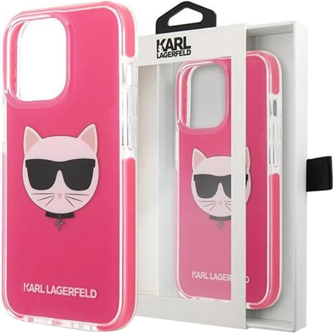 Karl Lagerfeld KLHCP13LTPECPI iPhone 13 Pro Hoesje