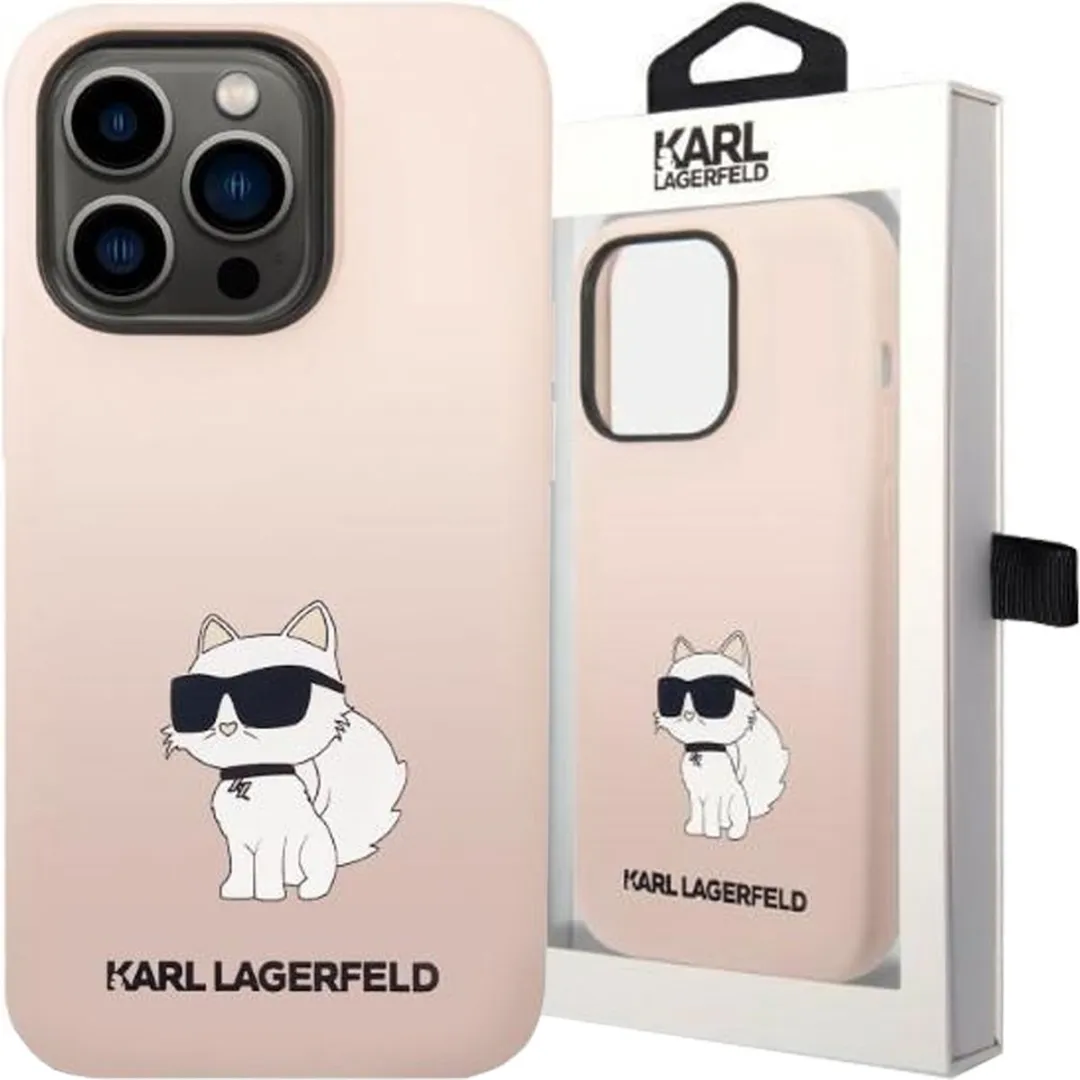 Karl Lagerfeld KLHCP14LSNCHBCP iPhone 14 Pro Hoesje