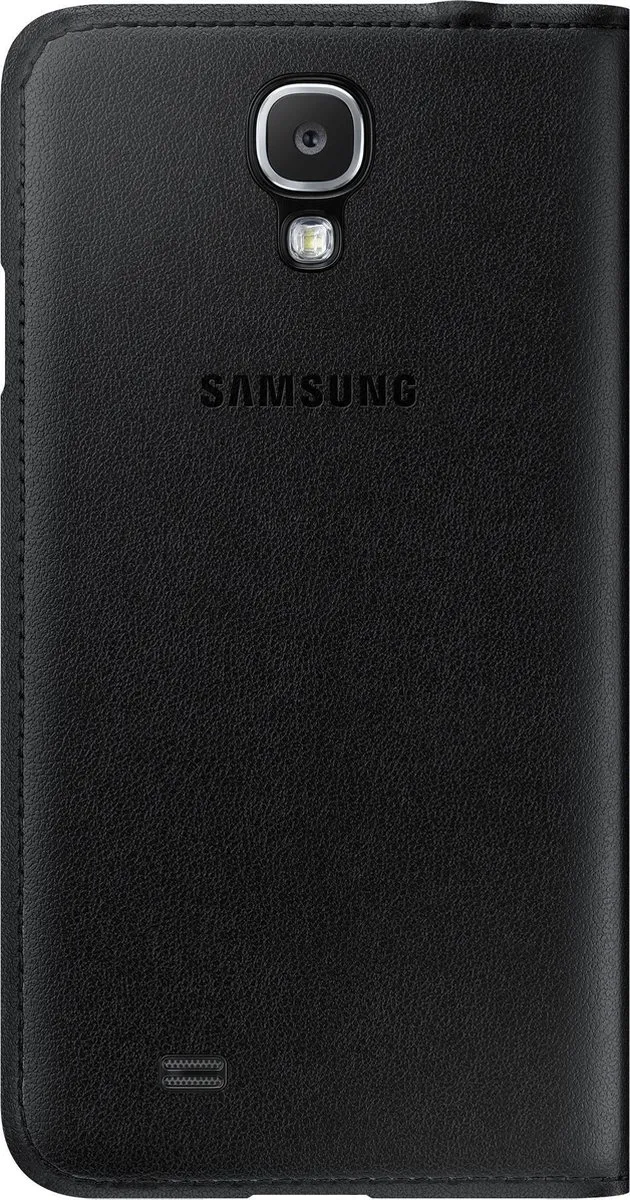 Samsung S View Cover Leder Galaxy S4 - Zwart