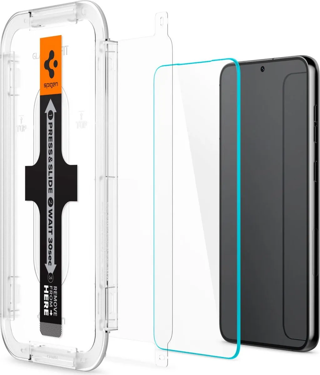 Spigen Glas.tR EZ Fit Samsung Galaxy S23+ Schermbeschermer - 2 Stuks