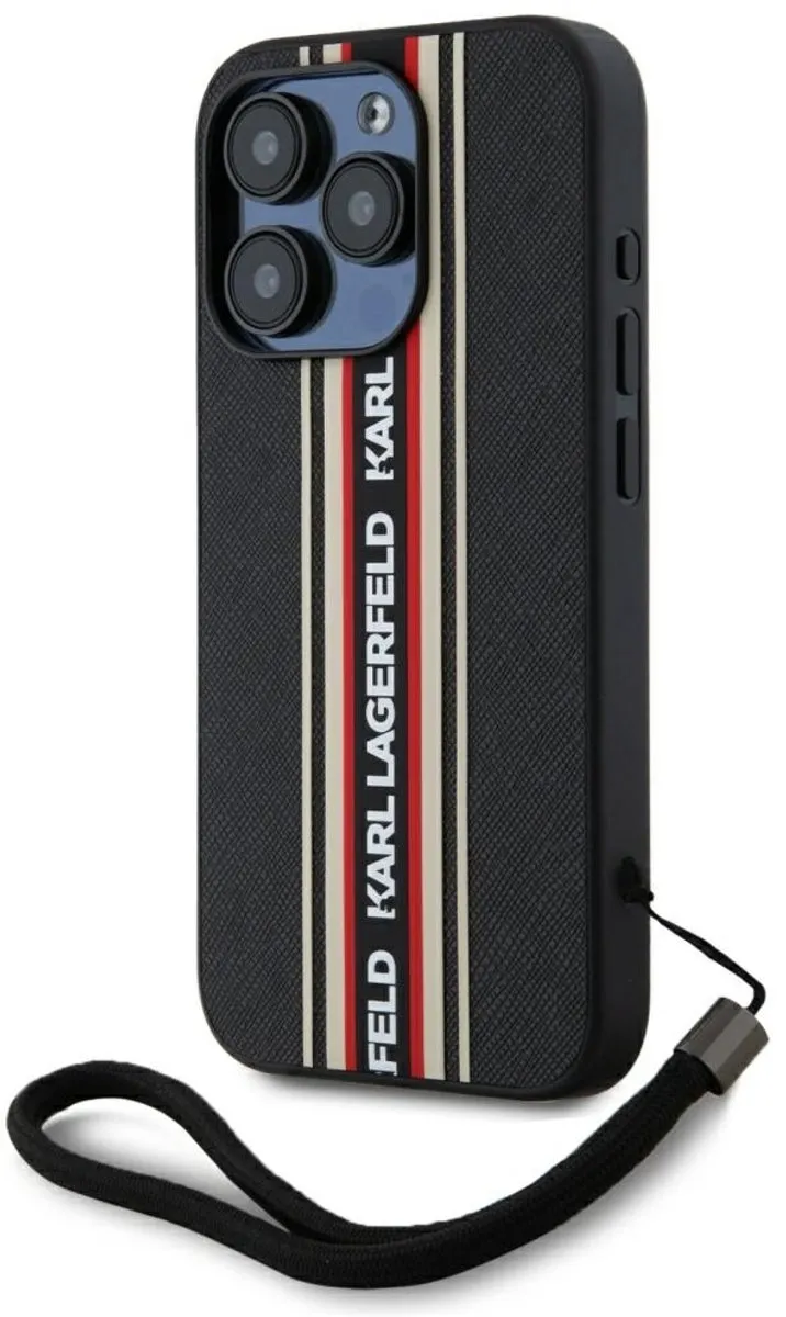 Karl Lagerfeld Saffiano Hoesje iPhone 15 Pro Max