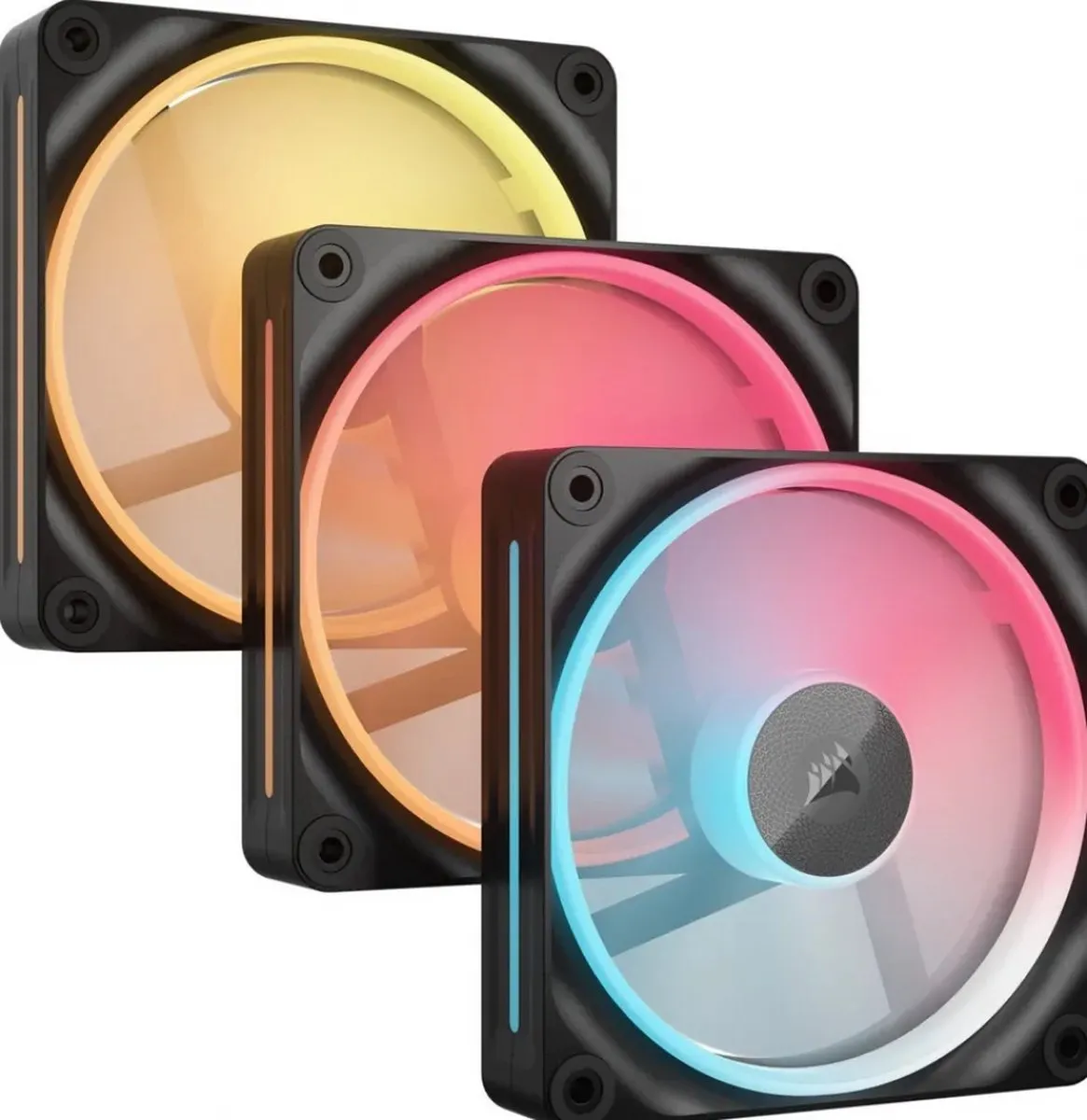 Corsair iCUE LINK LX120-R RGB PWM Ventilatoren - 3x 120mm - Zwart
