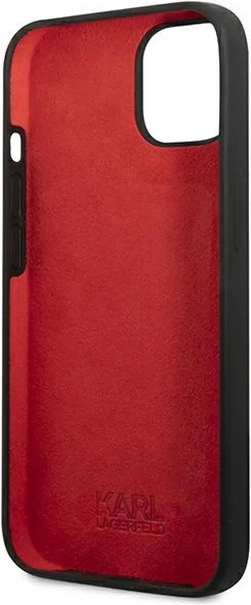 Karl Lagerfeld KLHCP13SSLMP1K iPhone 13 mini Hoesje - Zwart