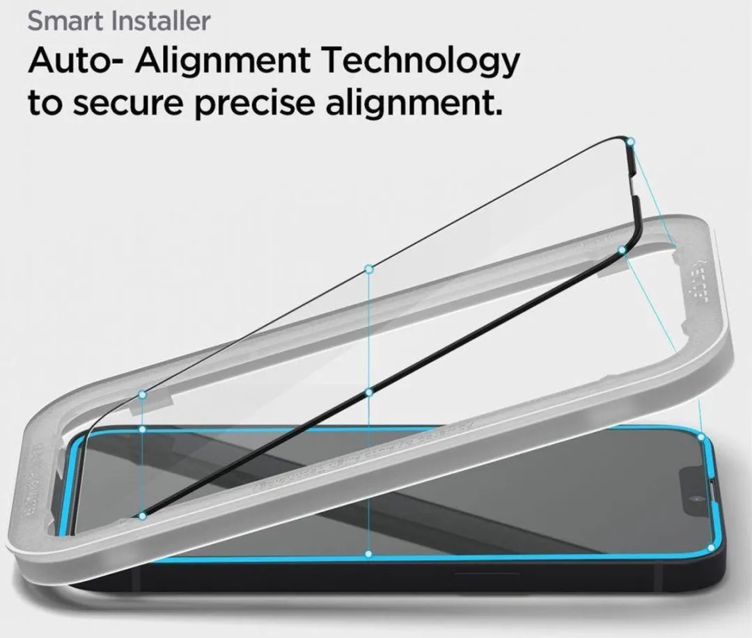 Spigen AlignMaster Screenprotector iPhone 16e - 2 Stuks