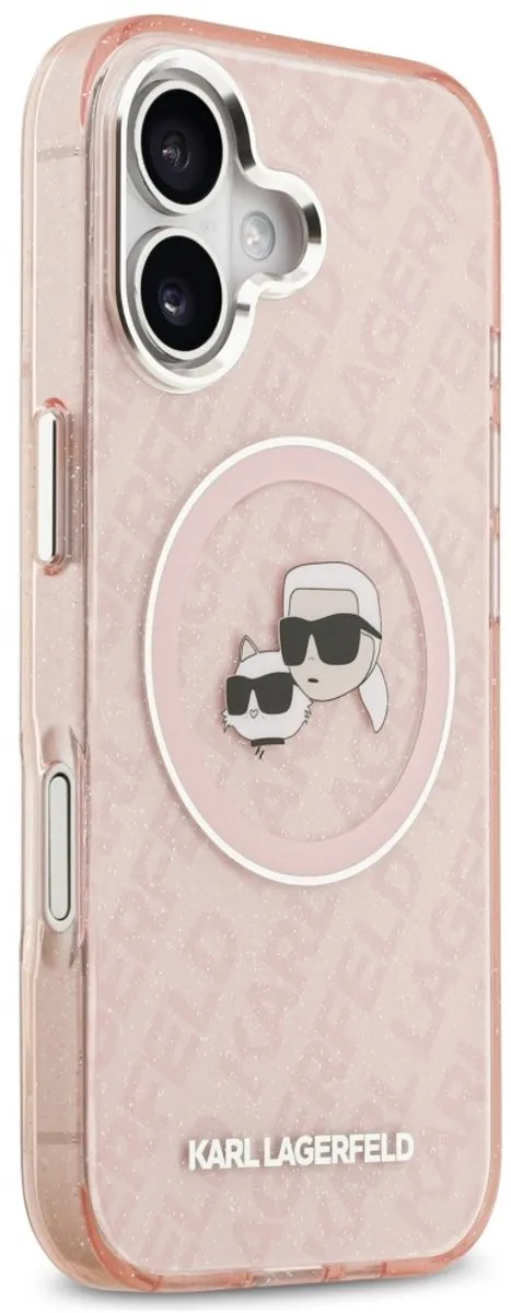Karl Lagerfeld iPhone 17 Hoesje - Roze