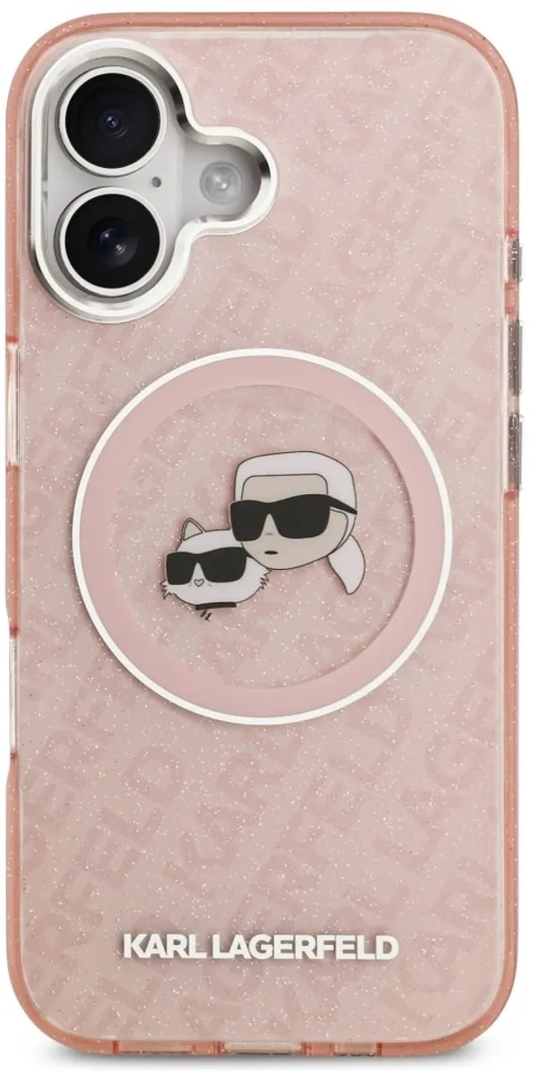 Karl Lagerfeld iPhone 17 Hoesje - Roze