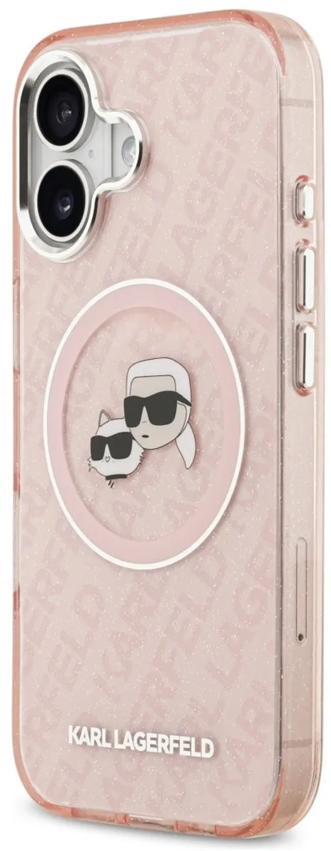 Karl Lagerfeld iPhone 17 Hoesje - Roze