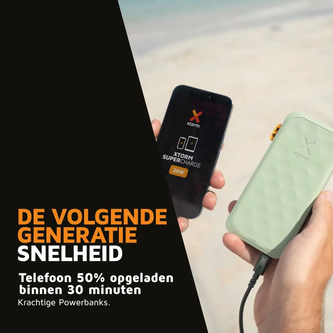 Xtorm Fuel Series 5 FS5103 Powerbank 10.000mAh - 2x USB-C/USB-A - Groen