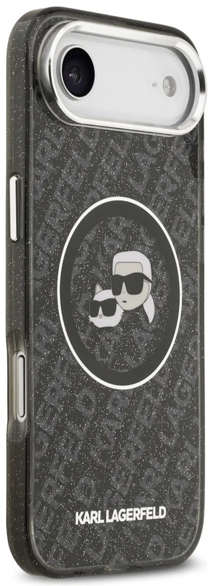 Karl Lagerfeld iPhone 17 Air Hoesje - Magsafe - Zwart