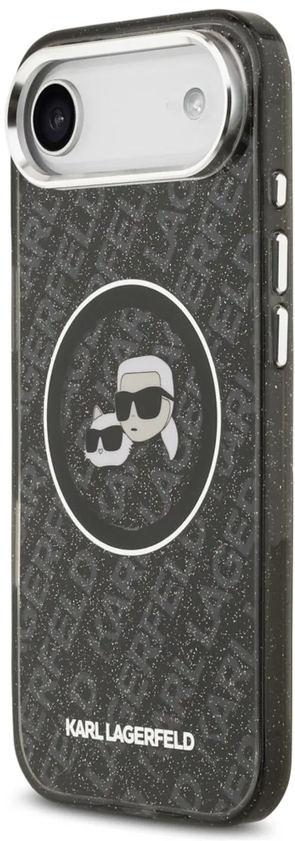 Karl Lagerfeld iPhone 17 Air Hoesje - Magsafe - Zwart