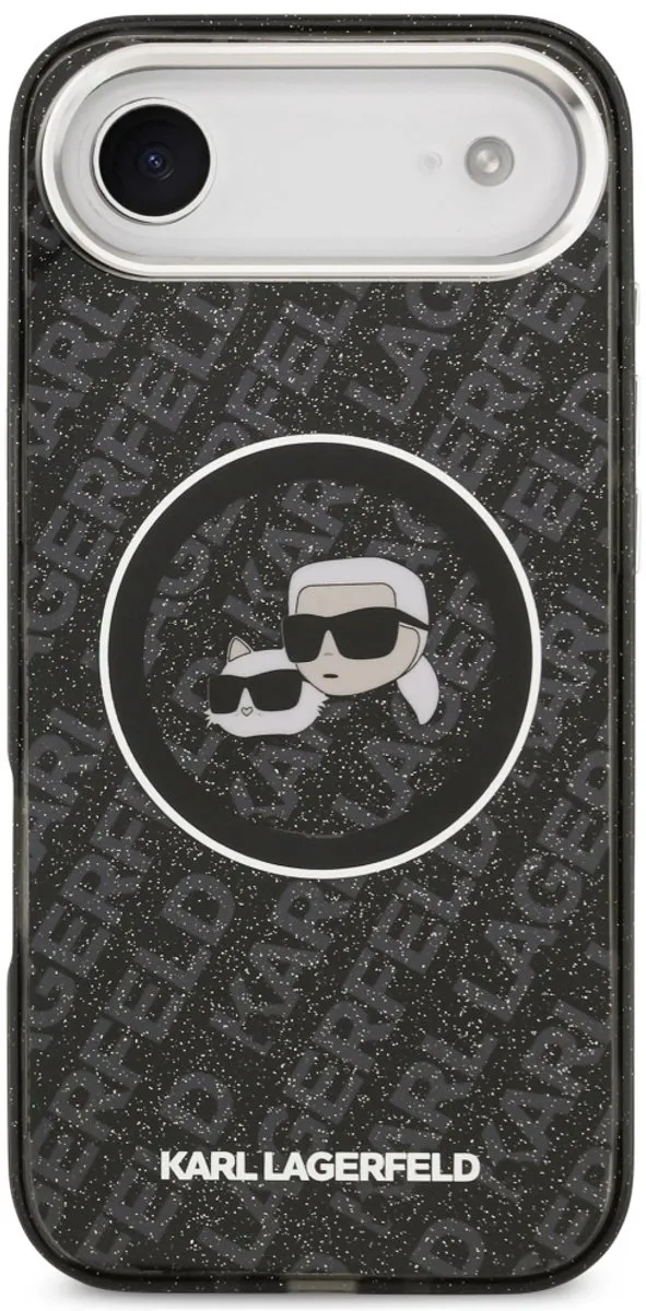 Karl Lagerfeld iPhone 17 Air Hoesje - Magsafe - Zwart - afbeelding 6 van 6