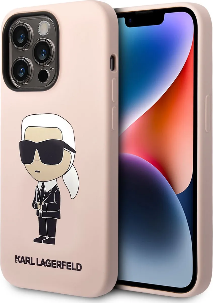 Karl Lagerfeld iPhone 14 Pro Backcover