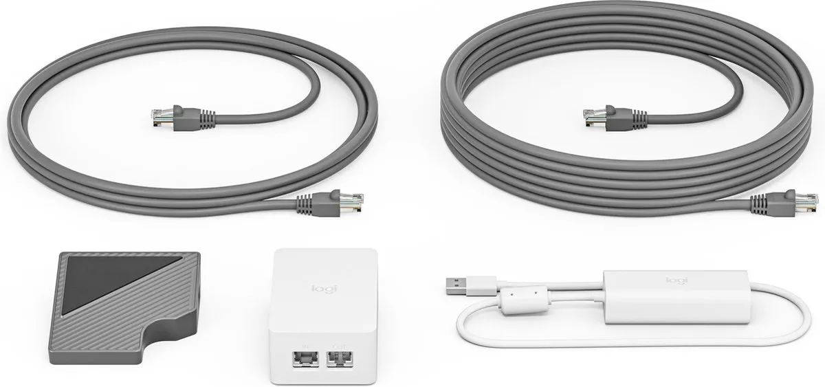 Logitech Cat5e Netwerkkabelkit 952-000019 - Wit