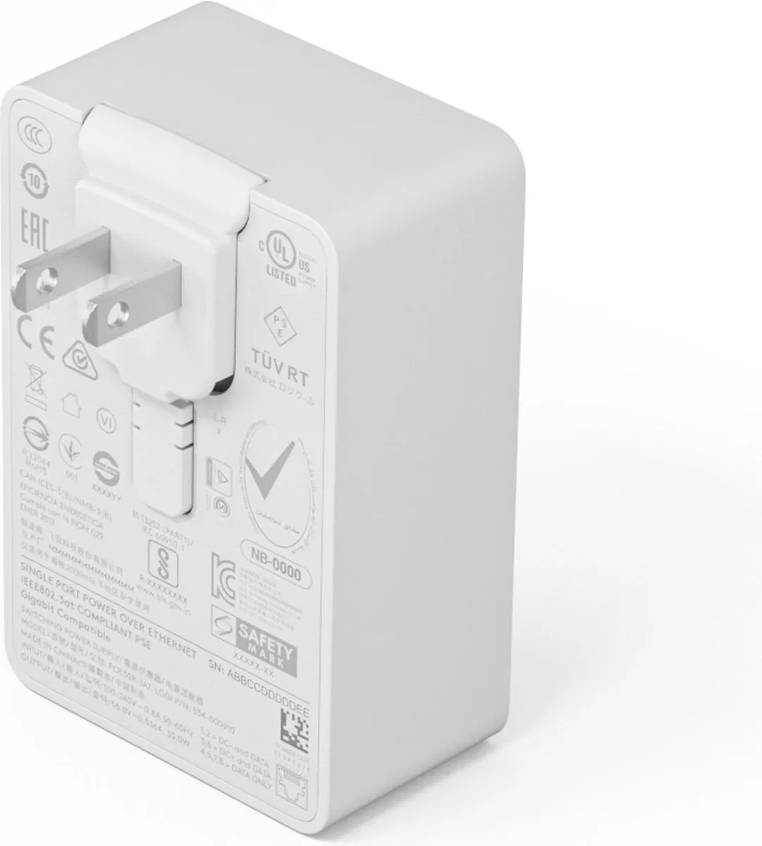 Logitech Cat5e Netwerkkabelkit 952-000019 - Wit