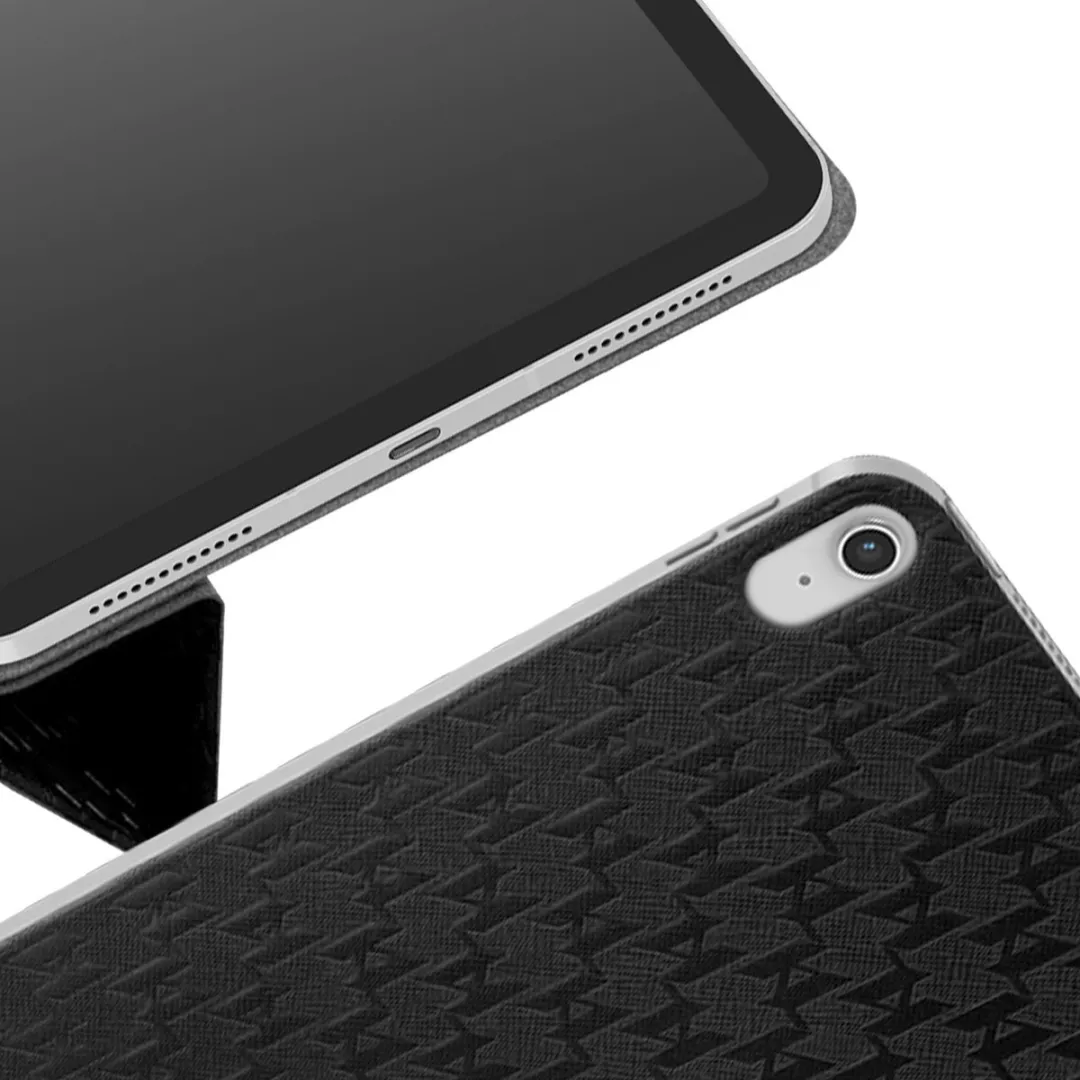 Karl Lagerfeld Ikonik Karl NFT Hoesje - iPad 10.9 2022 - Zwart