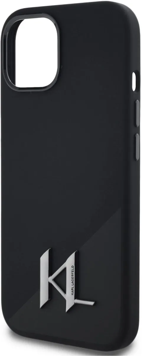 Karl Lagerfeld Siliconen Hoesje iPhone 15 - Transparent - afbeelding 6 van 6