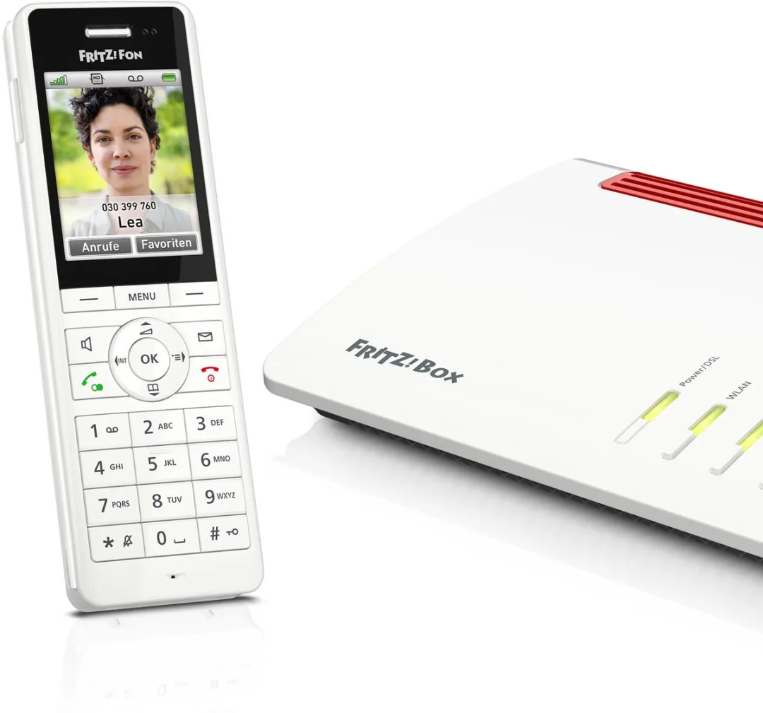 AVM FRITZ!Fon X6 DECT Telefoon 20003010 - 1 Handset - Wit - afbeelding 6 van 6