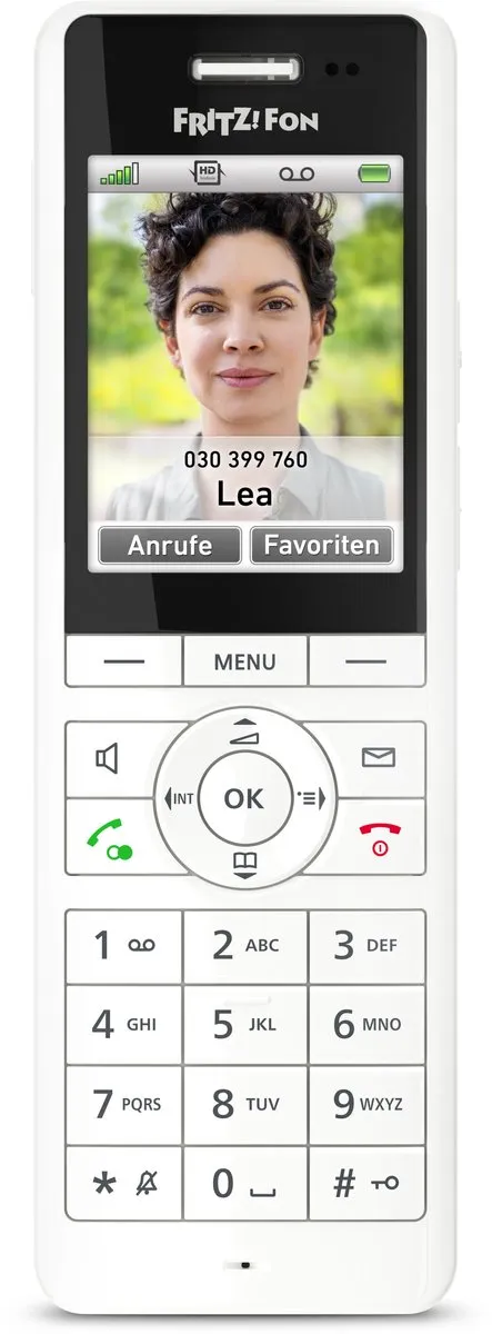 AVM FRITZ!Fon X6 DECT Telefoon 20003010 - 1 Handset - Wit