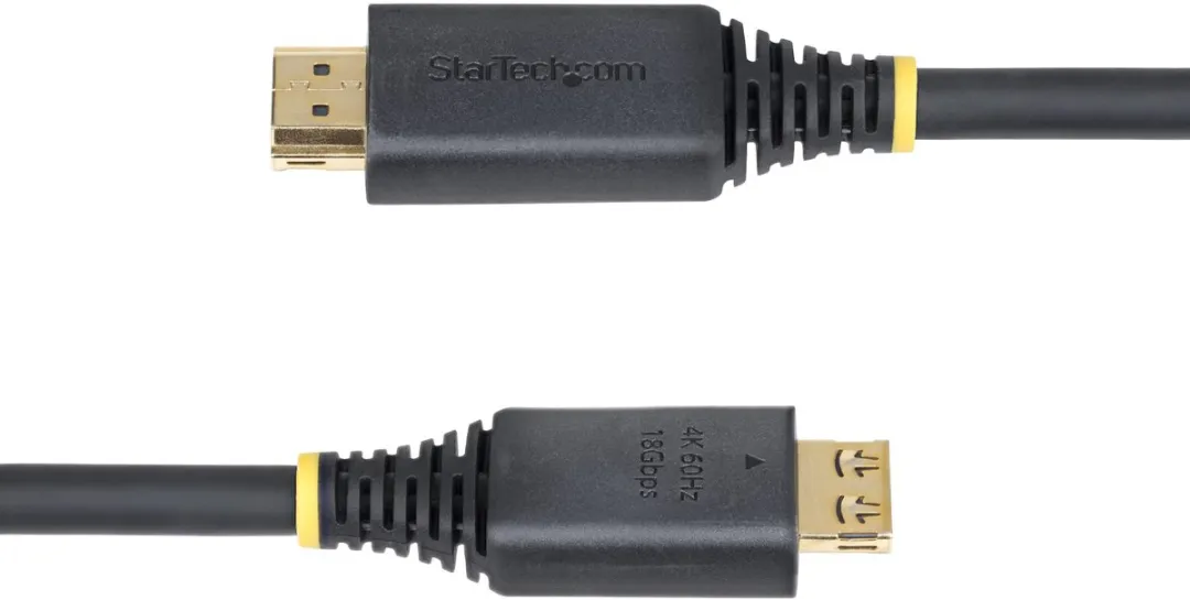 Startech HDMI2-CABLE-GRIP-5M Kabel 5m - 4K 60Hz - Zwart - afbeelding 6 van 6