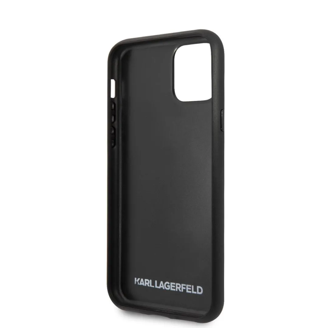 Karl Lagerfeld KLHCN65CRKBK Hoesje - iPhone 11 Pro Max - Zwart