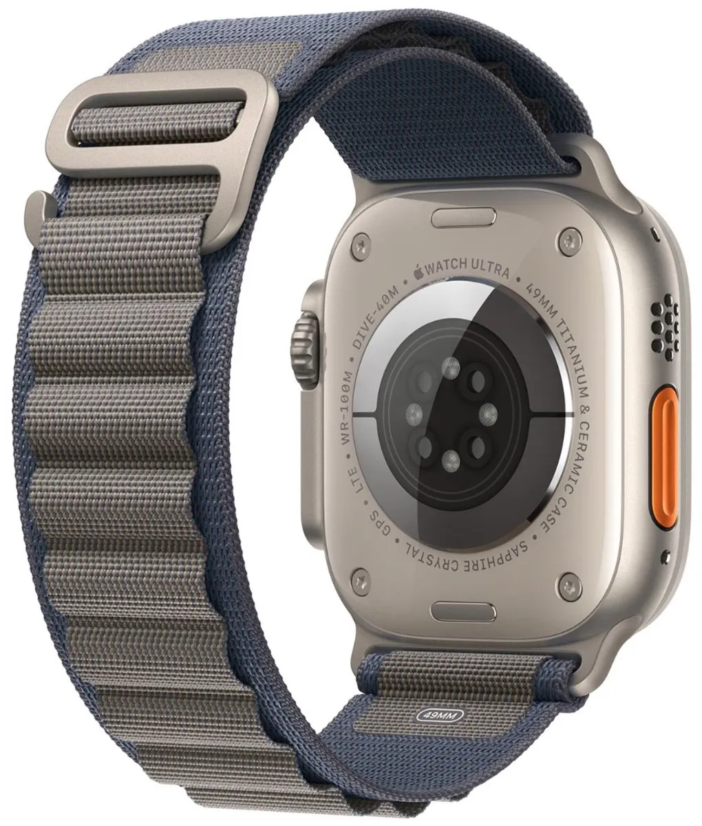 Apple Watch Blauw Alpine Loop - 49mm - M