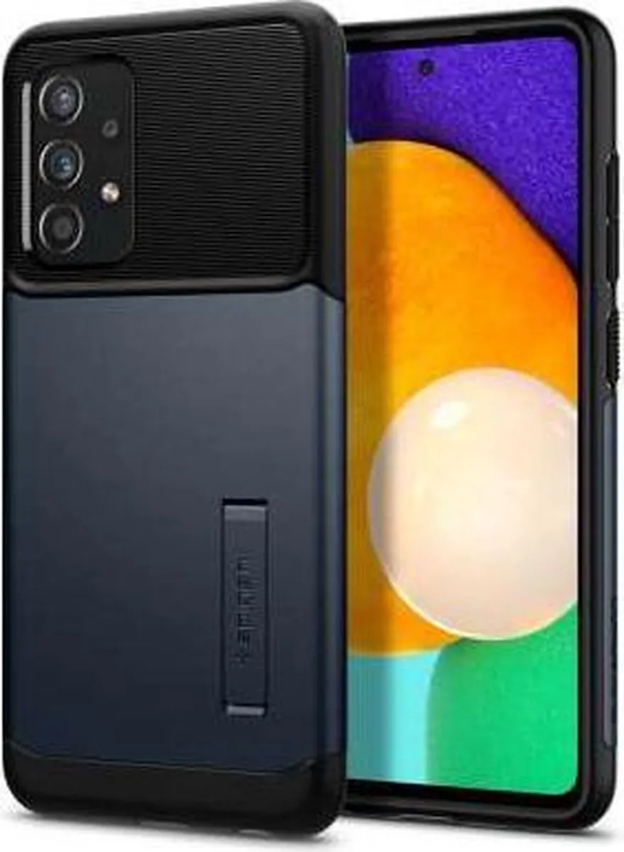 Spigen Slim Armor Case Samsung Galaxy A72 - Grijs