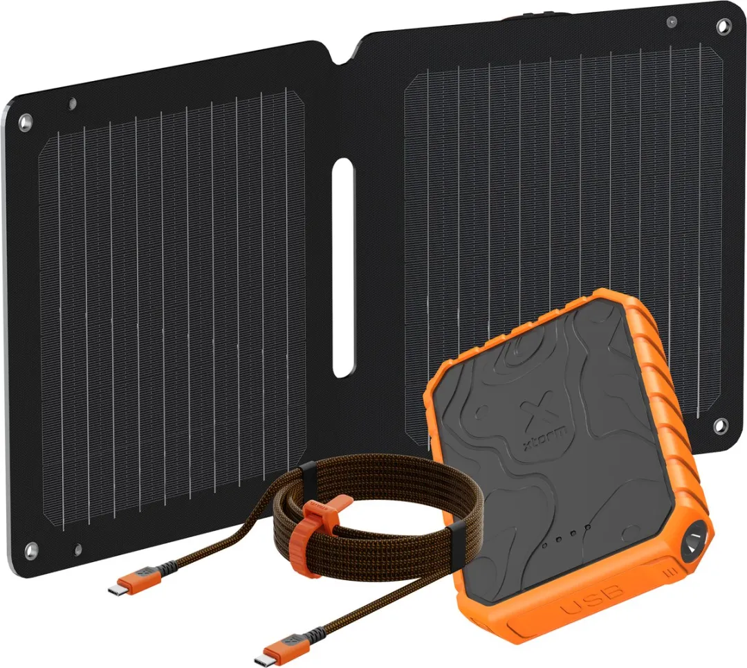 Xtorm SolarBooster 14W + Rugged Powerbank 20W
