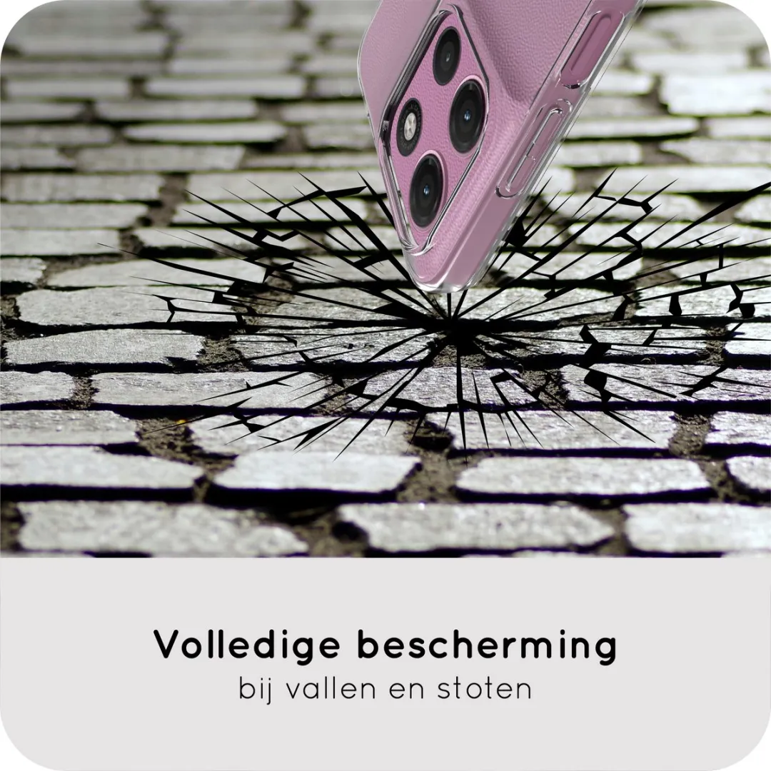 Just in Case Moto G17 Siliconen Hoesje - Transparant MMT2891KL0 - afbeelding 6 van 6