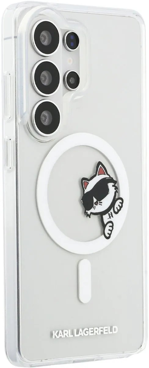 Karl Lagerfeld Choupette Peekaboo Telefoonhoesje - Galaxy S26 Ultra - Transparant