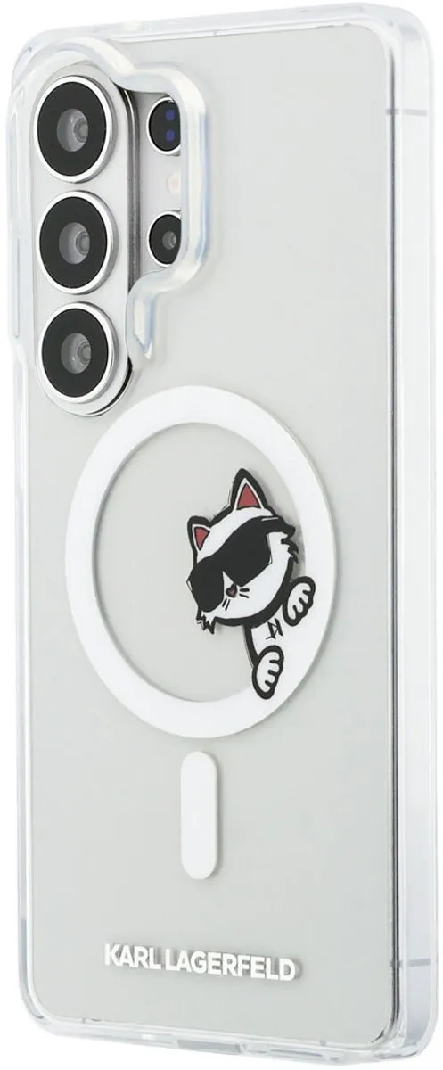 Karl Lagerfeld Choupette Peekaboo Telefoonhoesje - Galaxy S26 Ultra - Transparant