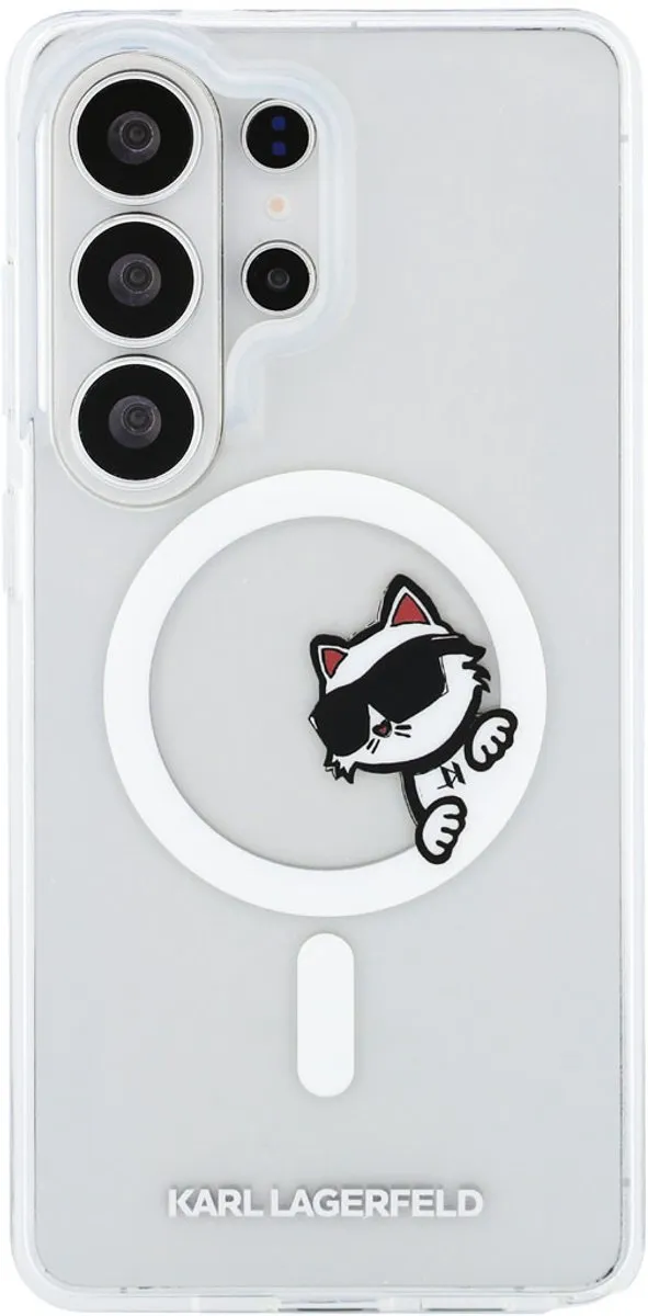 Karl Lagerfeld Choupette Peekaboo Telefoonhoesje - Galaxy S26 Ultra - Transparant