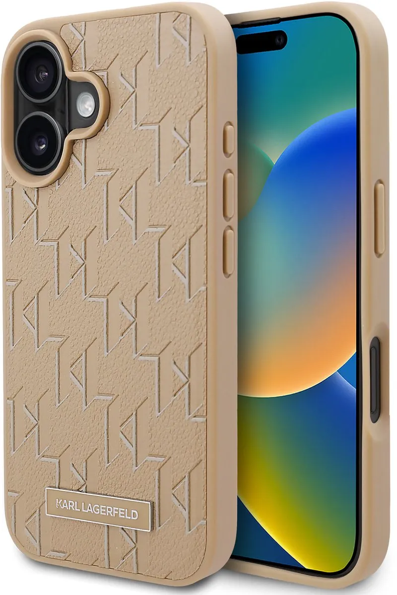 Karl Lagerfeld iPhone 16 Backcover Hoesje