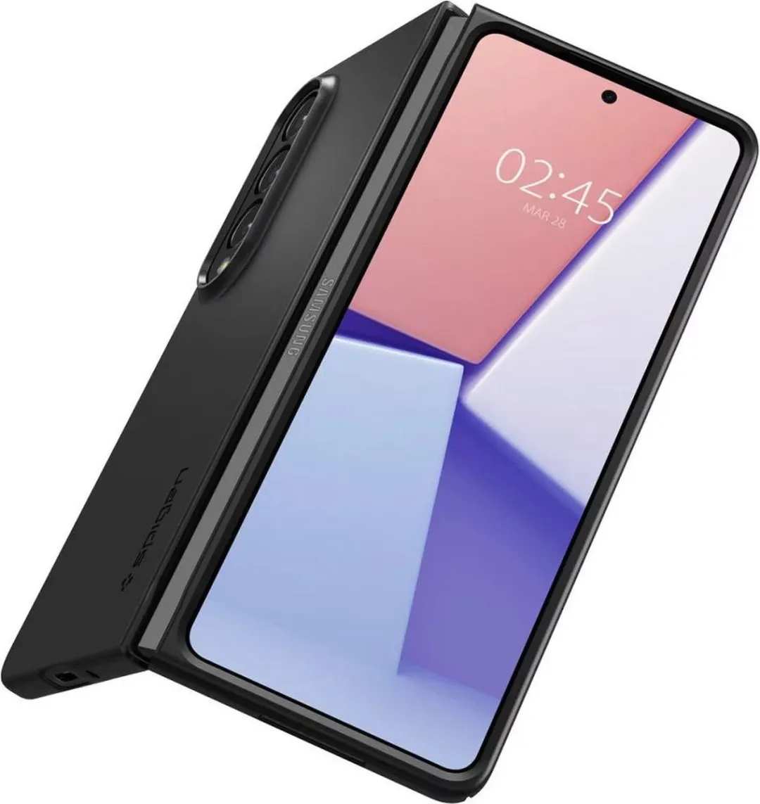 Spigen Air Skin Hoesje Samsung Galaxy Z Fold 4 - Zwart