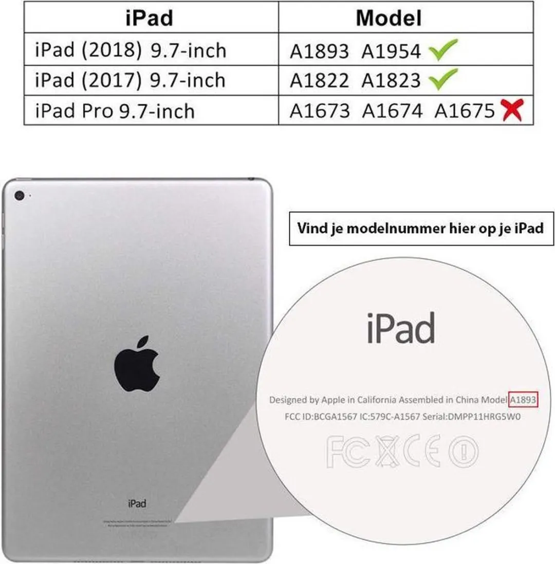 OtterBox UnlimitEd Folio 77-59077 - iPad 9.7 2017/2018 - Grijs/Transparant