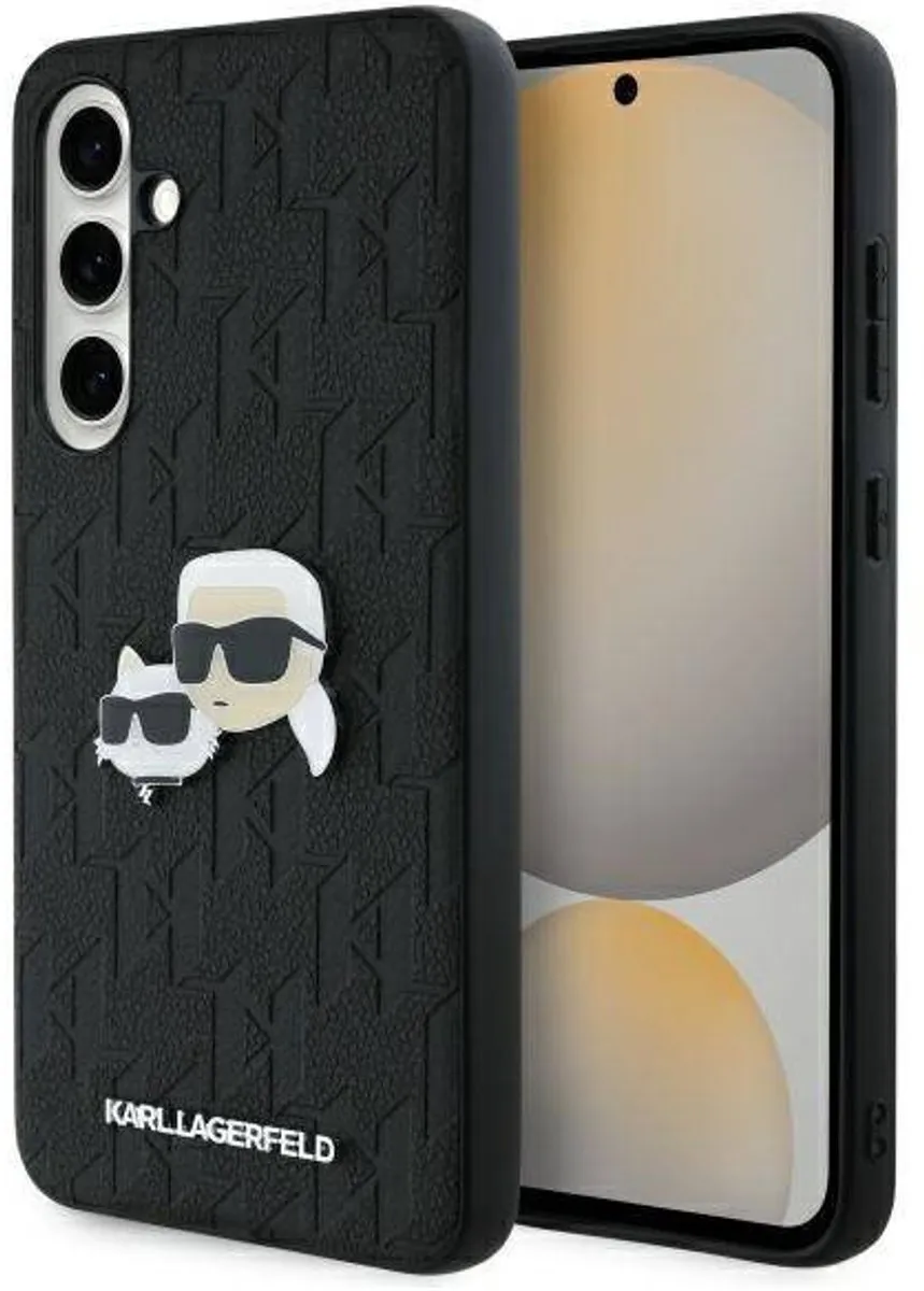 Karl Lagerfeld Monogram Karl & Choupette Telefoonhoesje S24 FE
