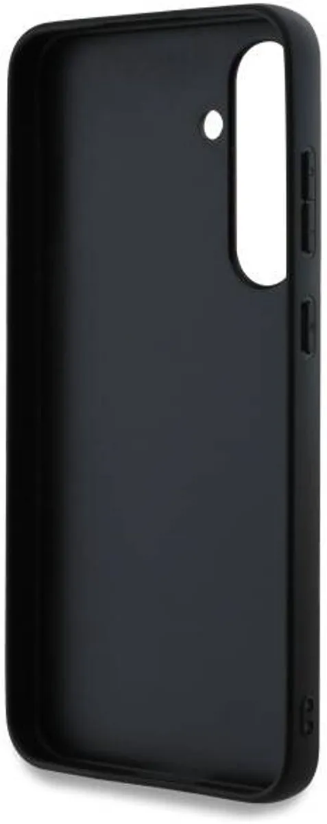 Karl Lagerfeld Monogram Karl & Choupette Telefoonhoesje S24 FE - Zwart
