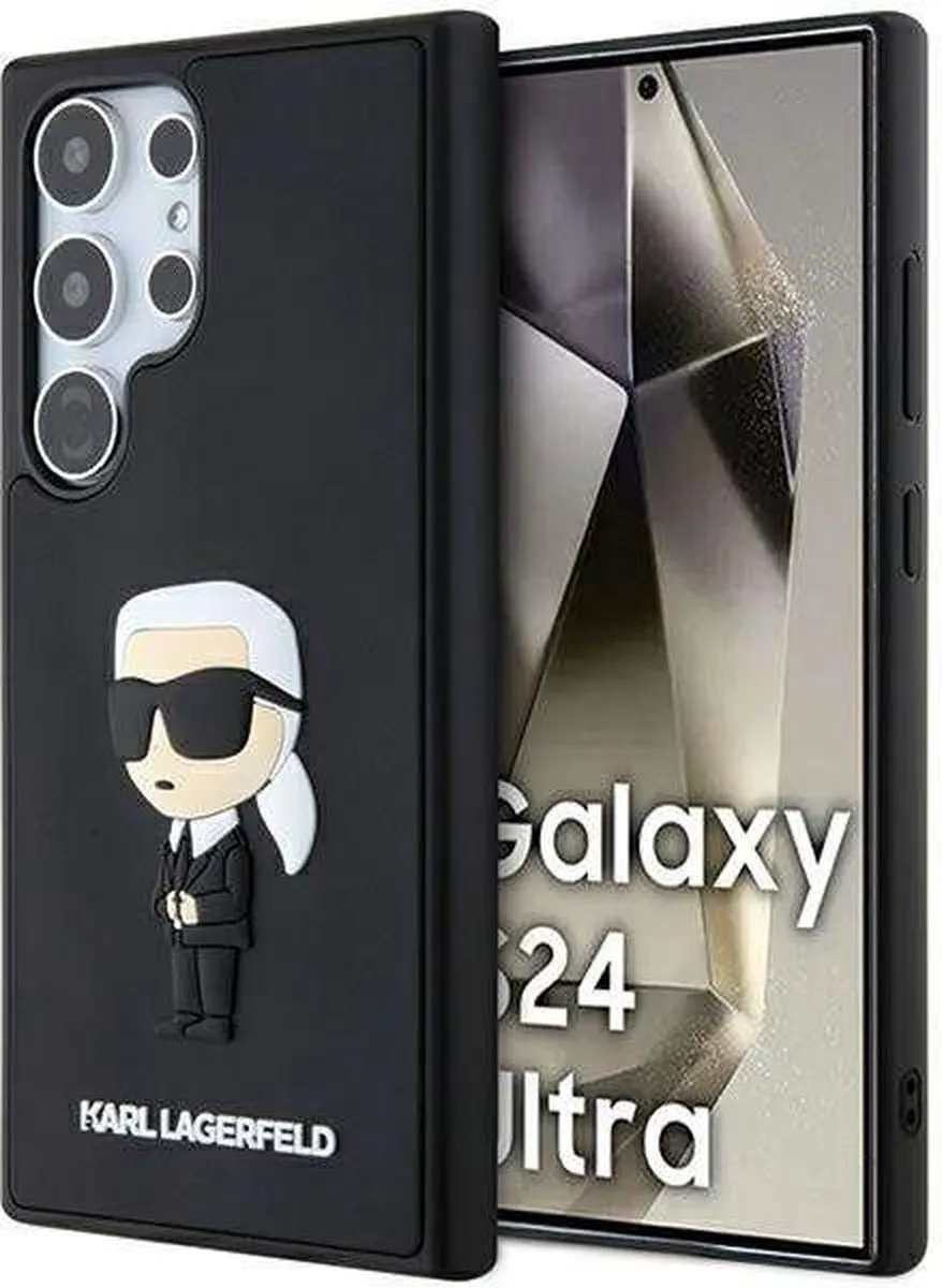 Karl Lagerfeld Ikonik Hoesje 3D Rubber