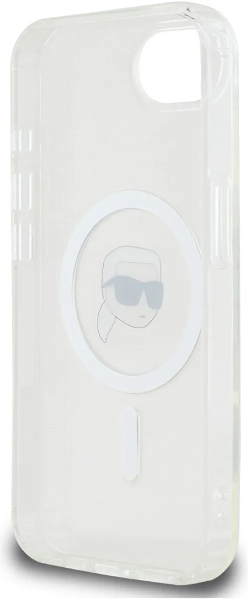 Karl Lagerfeld iPhone 16E Hoesje - MagSafe - Transparent