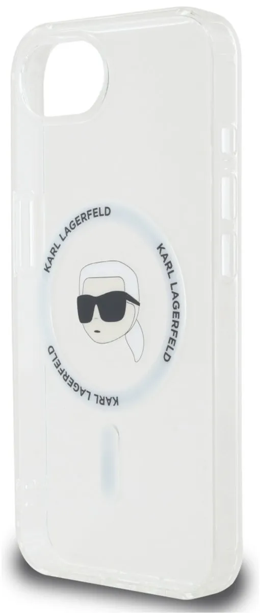 Karl Lagerfeld iPhone 16E Hoesje - MagSafe - Transparent