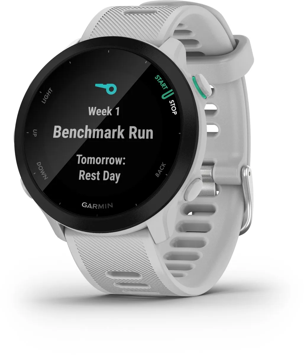 Garmin Forerunner 55 Sporthorloge 42mm - Wit