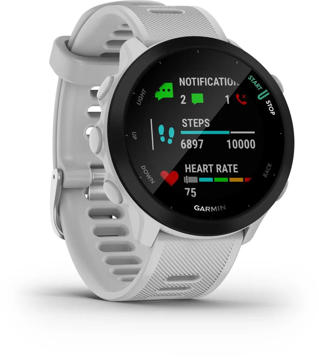 Garmin Forerunner 55 Sporthorloge 42mm - Wit