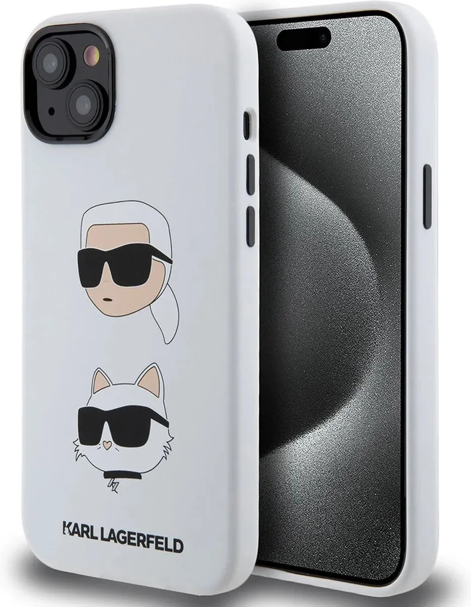 Karl Lagerfeld iPhone 15 Plus Hoesje